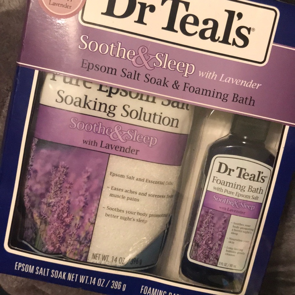 epson salt soak and foaming bath